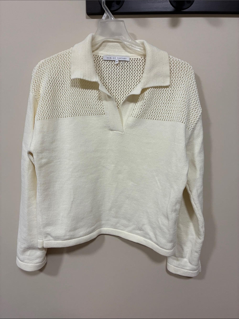 English Factory long sleeve sweater medium